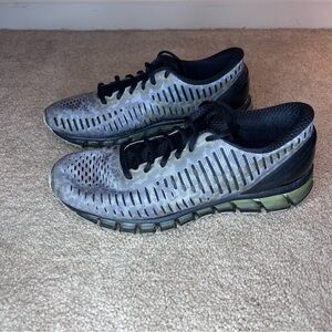 Asics Black and Gray Sneakers